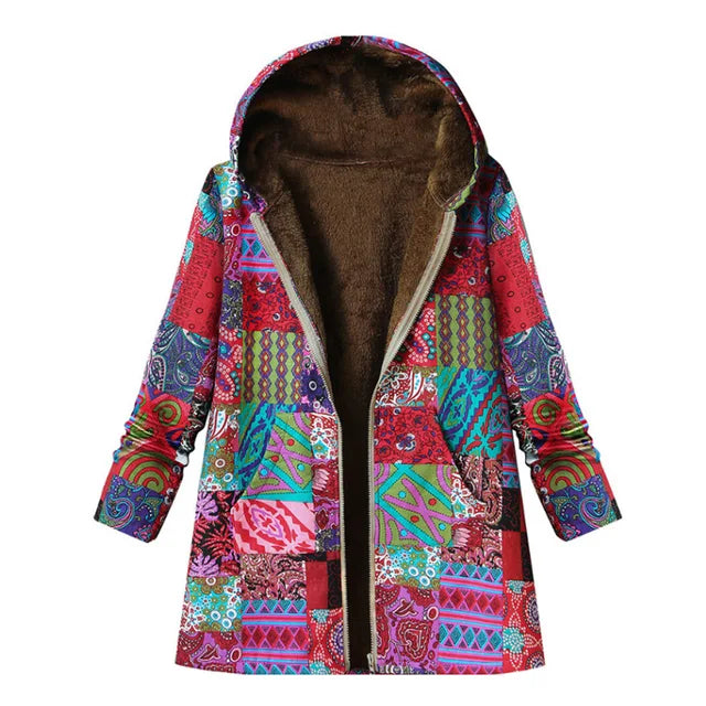 Lune London | Thick, printed cashmere jacket