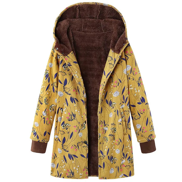 Lune London | Thickening, printed cashmere jacket
