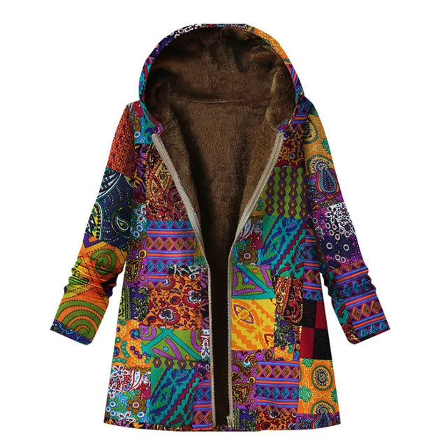 Lune London | Thickening, printed cashmere jacket