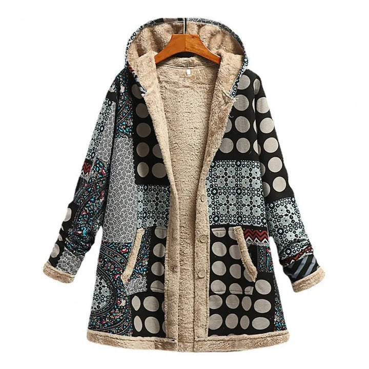 Lune London | Thickening, printed cashmere jacket