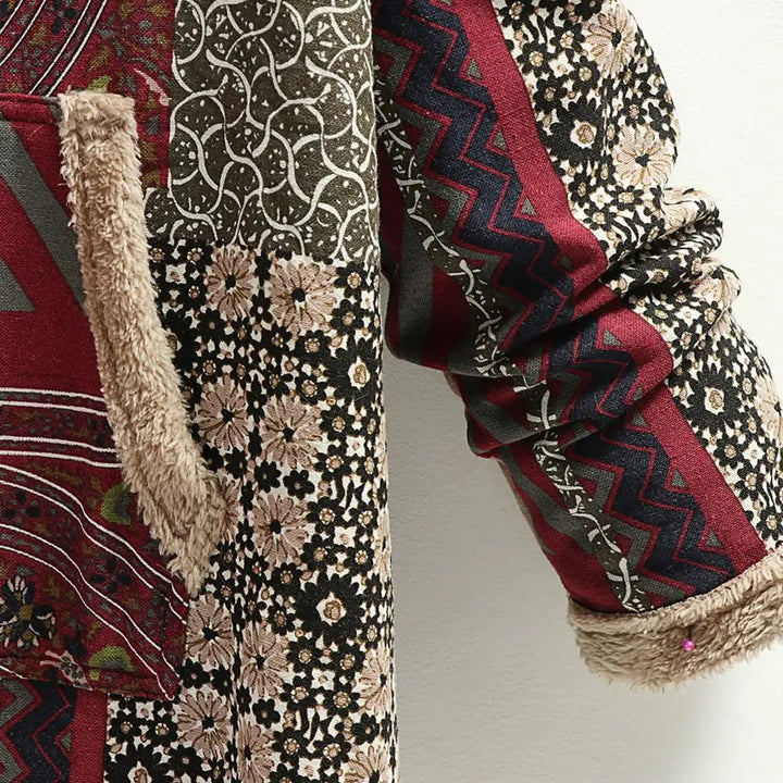 Lune London | Thickening, printed cashmere jacket