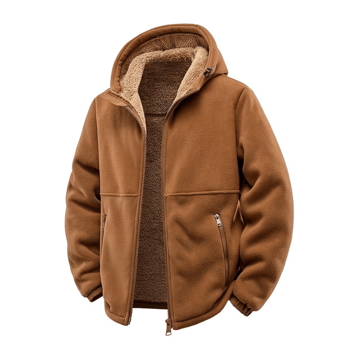 Lune London | Winter jacket for men, with hood, fleece lined - Winter