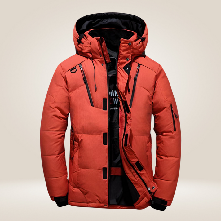 Lune London | Winter jacket for men, insulated, with hood - waterproof
