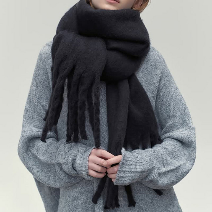 Lune London | Winter Scarf for Women - Knitted Classic Design