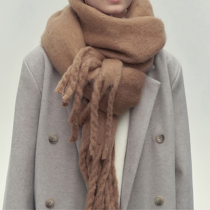 Lune London | Winter Scarf for Women - Knitted Classic Design
