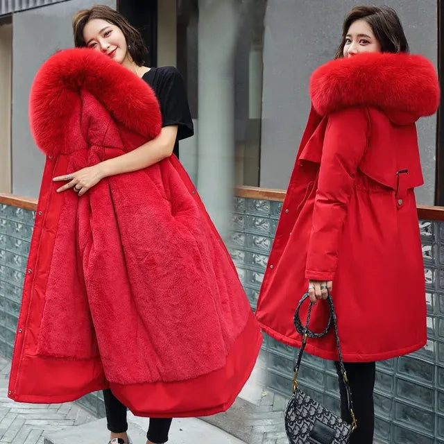 Lune London | 2024 Longer New Coat with Hood and Soft Collar