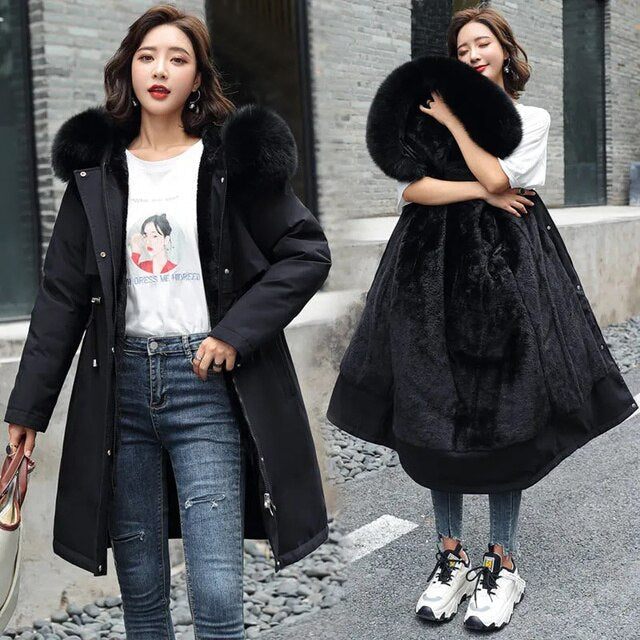 Lune London | 2024 Longer New Coat with Hood and Soft Collar