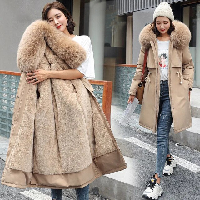 Lune London | 2024 Longer New Coat with Hood and Soft Collar