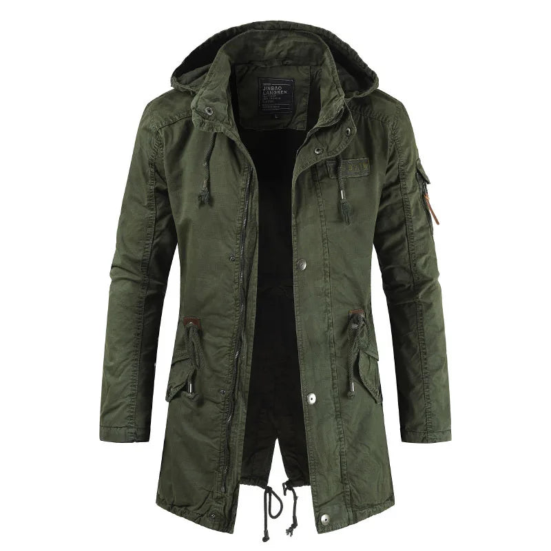 Lune London | Men's Fleece Parka - Comfortable Windbreaker Jacket