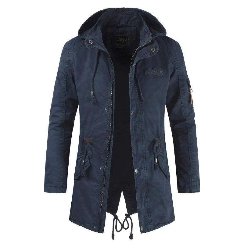 Lune London | Men's Fleece Parka - Comfortable Windbreaker Jacket