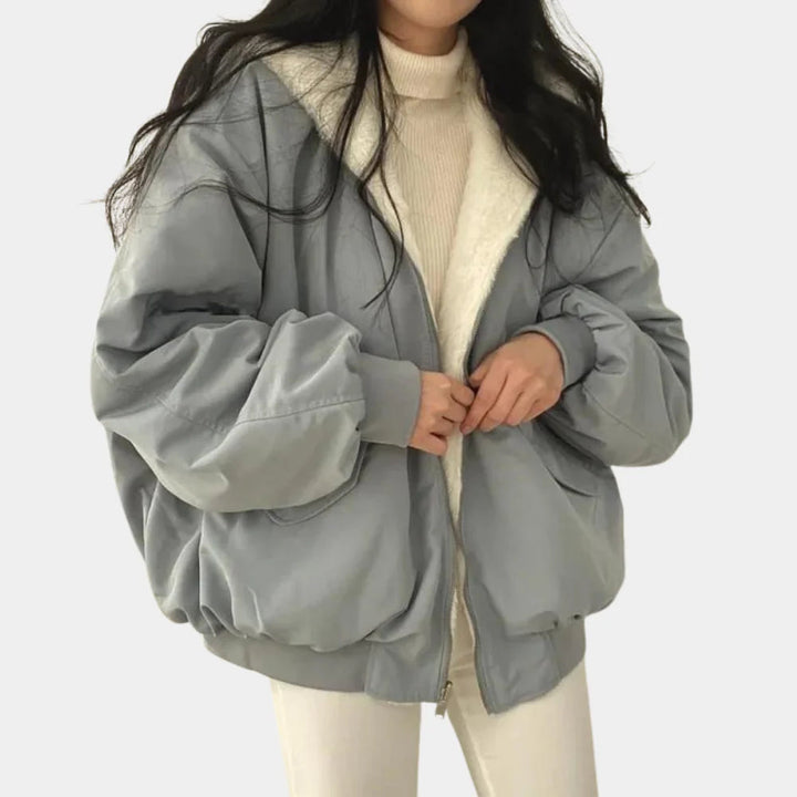 Lune London | 2-In-1 Women's Winter Coat with Hood Versatile Warmth and Style for Cold Weather