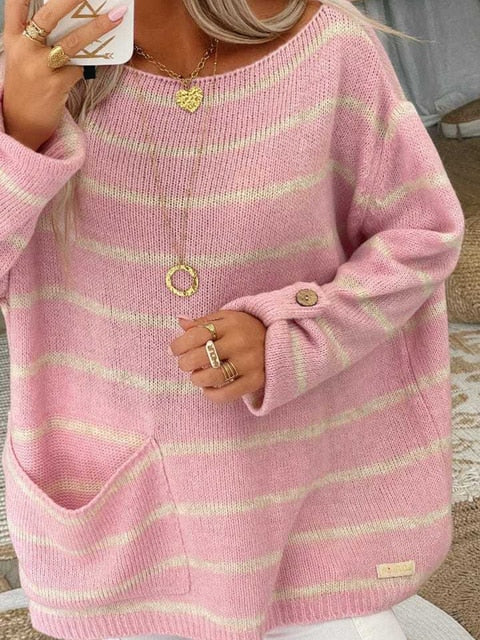Lune London | Fashionable Striped Sweater