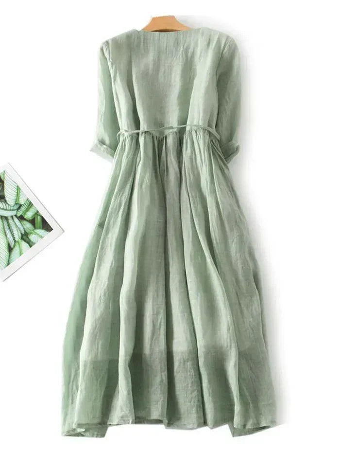 Lune London | Elegant Linen Dress