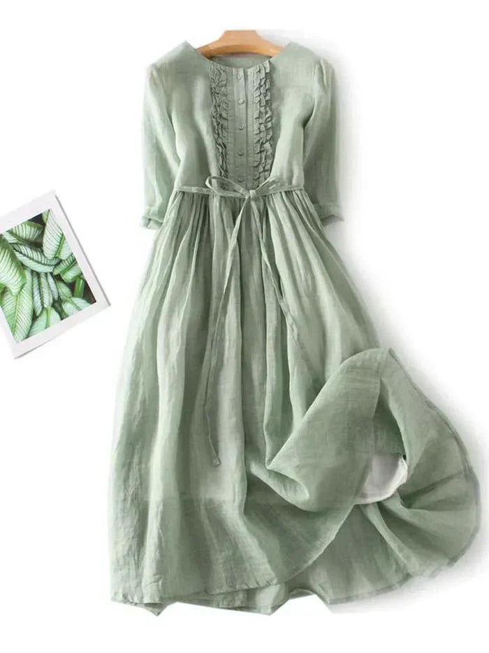 Lune London | Elegant Linen Dress