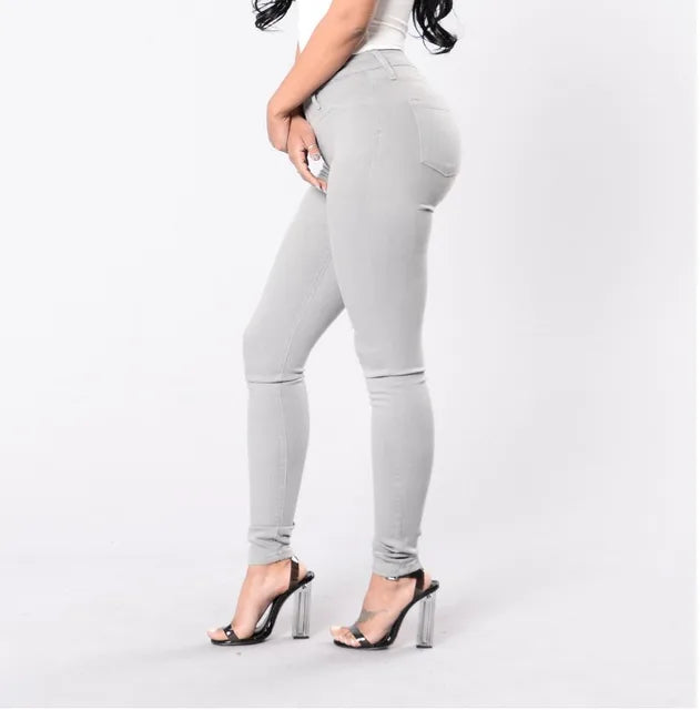 Lune London | High Waist Skinny Office Women's Jeans