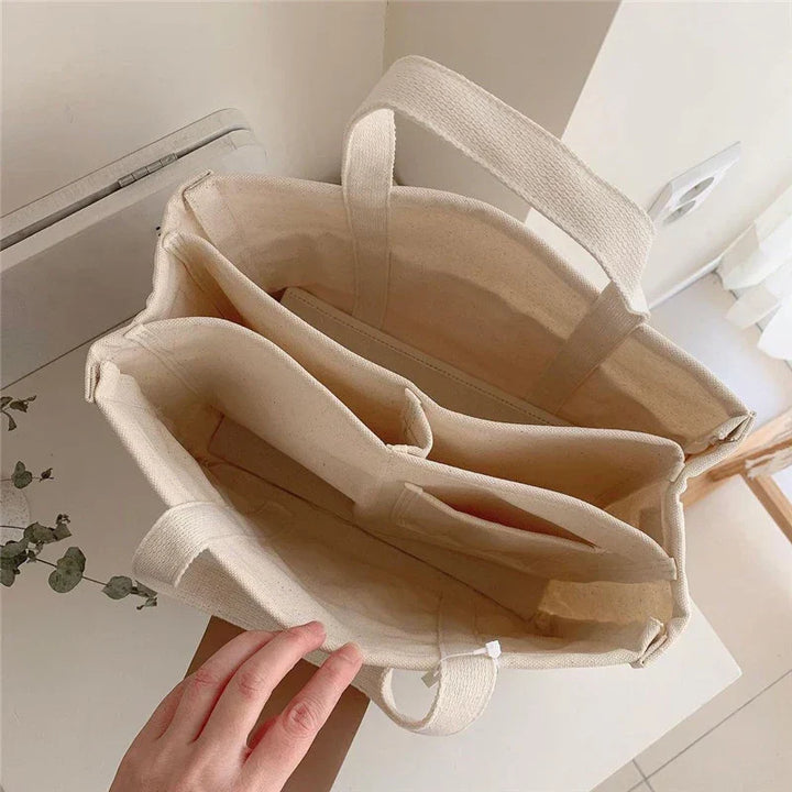Lune London | Canvas bag with multiple compartments