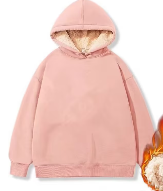 Chic und Stil | Sherpa Fleece Jacket with Hood