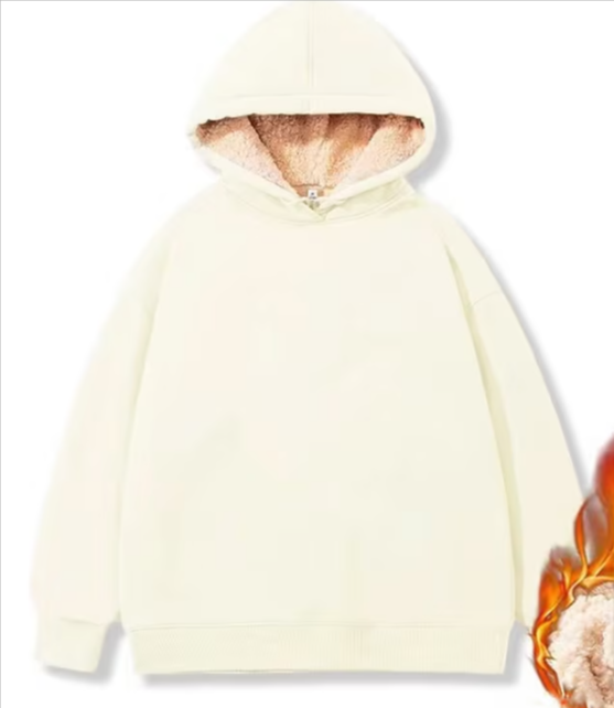 Chic und Stil | Sherpa Fleece Jacket with Hood