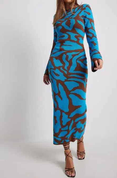 Lune London | Long Floral Dress