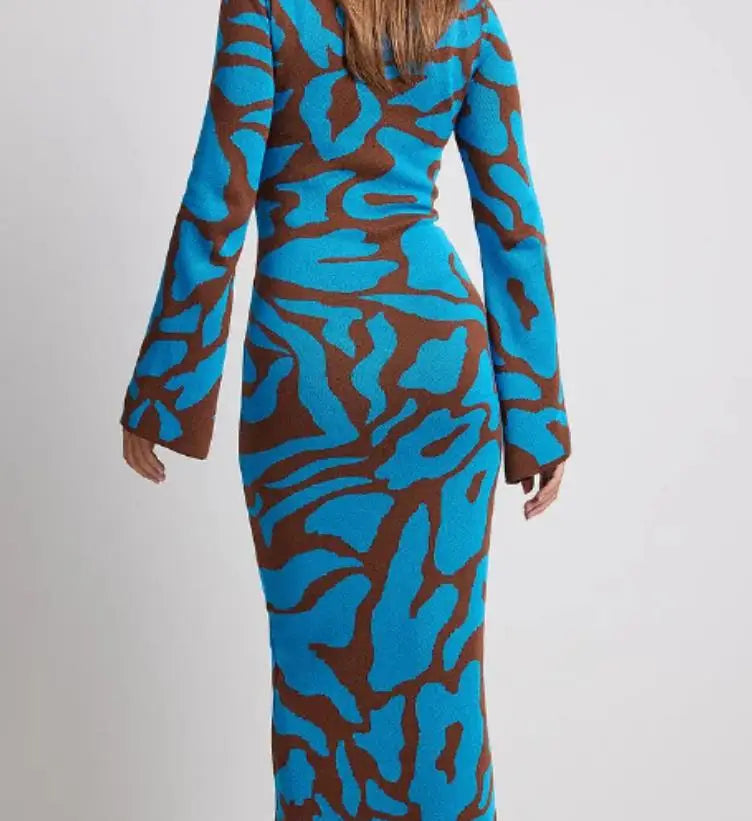 Lune London | Long Floral Dress