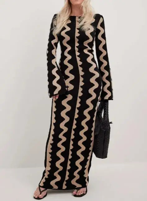 Lune London | Long Floral Dress