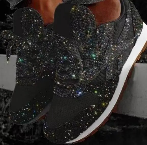 Lune London | Casual sparkling shoes with sequins