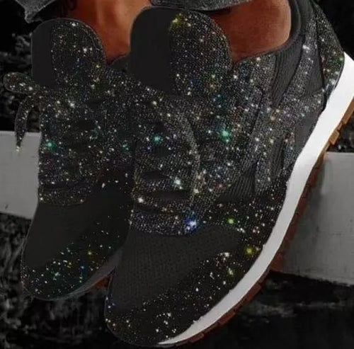 Lune London | Casual sparkling shoes with sequins