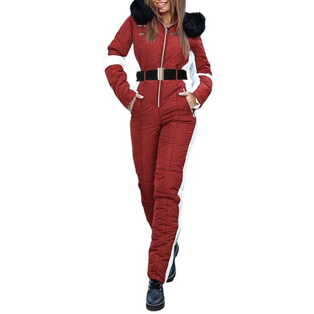 Lune London | Stylish Winter Ski Suit with Belt