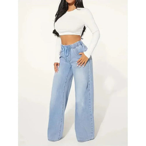 Lune London | High Waist Baggy Jeans for Women - Comfort with Style