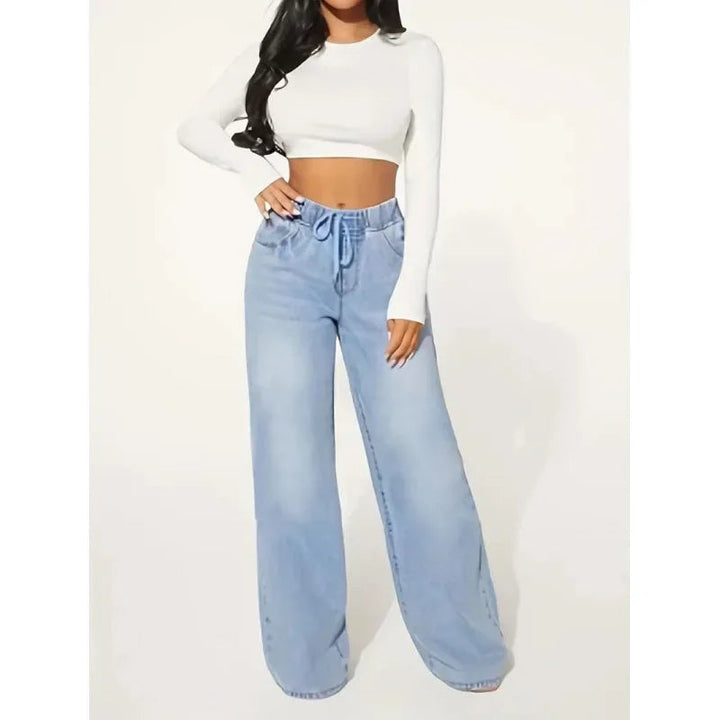 Lune London | High Waist Baggy Jeans for Women - Comfort with Style