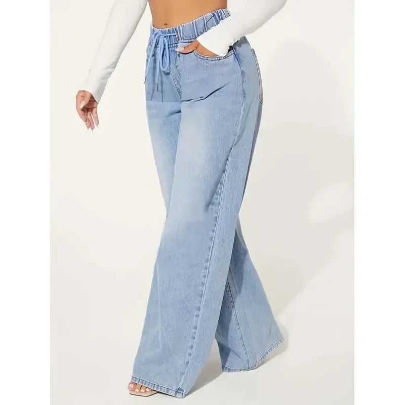 Lune London | High Waist Baggy Jeans for Women - Comfort with Style