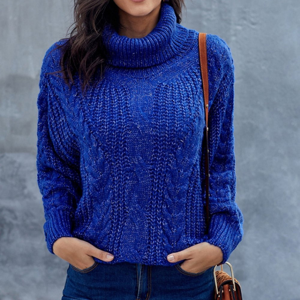 Lune London | Winter Roll Neck Sweater - Thick Knit Comfort
