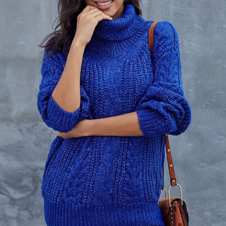 Lune London | Winter Roll Neck Sweater - Thick Knit Comfort