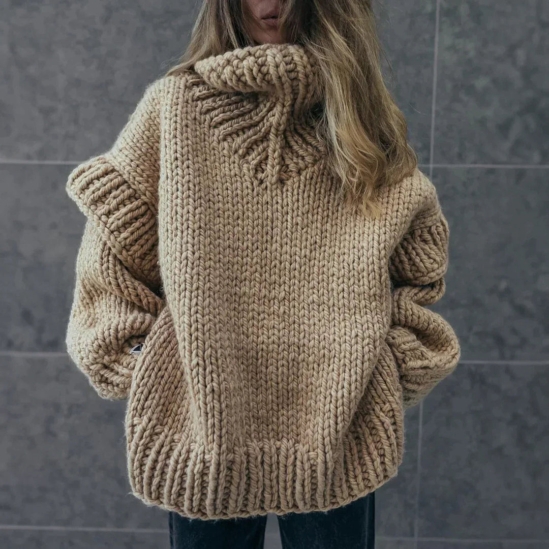 Lune London | Oversized Turtleneck Sweater - Comfortable Winter Look