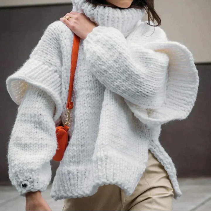 Lune London | Oversized Turtleneck Sweater - Comfortable Winter Look