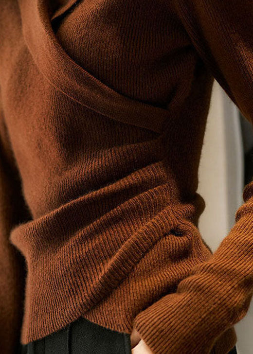 Lune London | Peter Pan Collar Sweater for Women - Asymmetrical Design