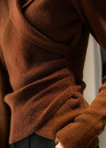 Lune London | Peter Pan Collar Sweater for Women - Asymmetrical Design