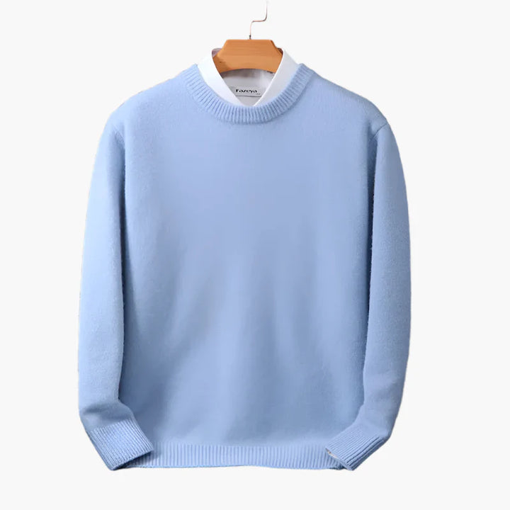 Lune London | Business sweater with collar - Elegant knit sweater for the office and everyday
