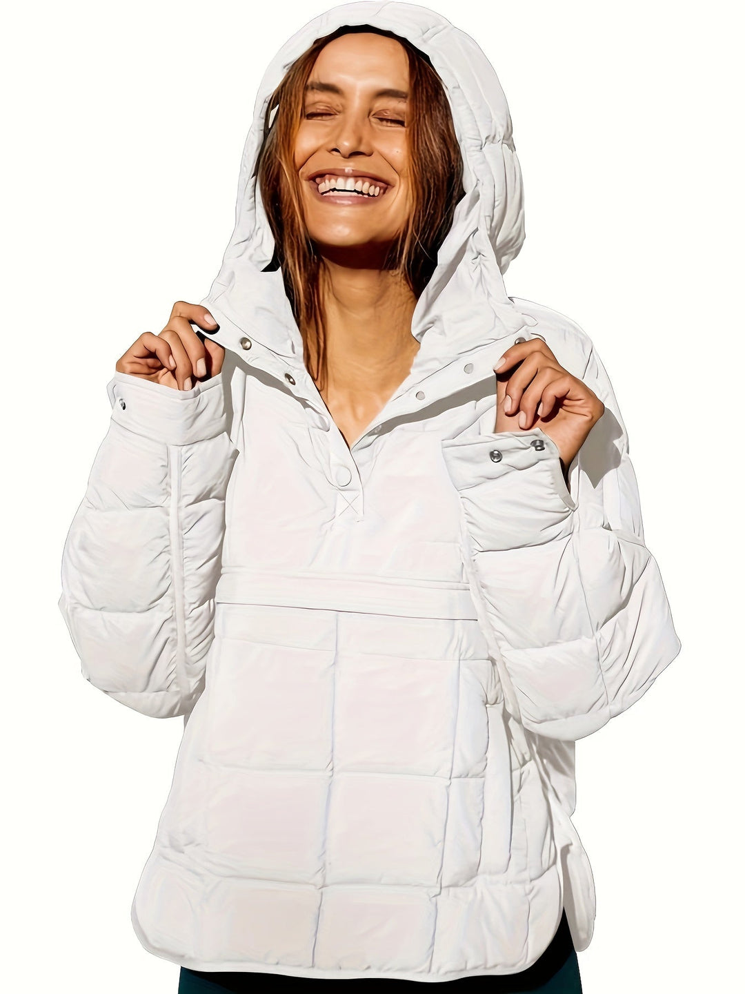 Lune London | Warmer, casual women's hooded coat