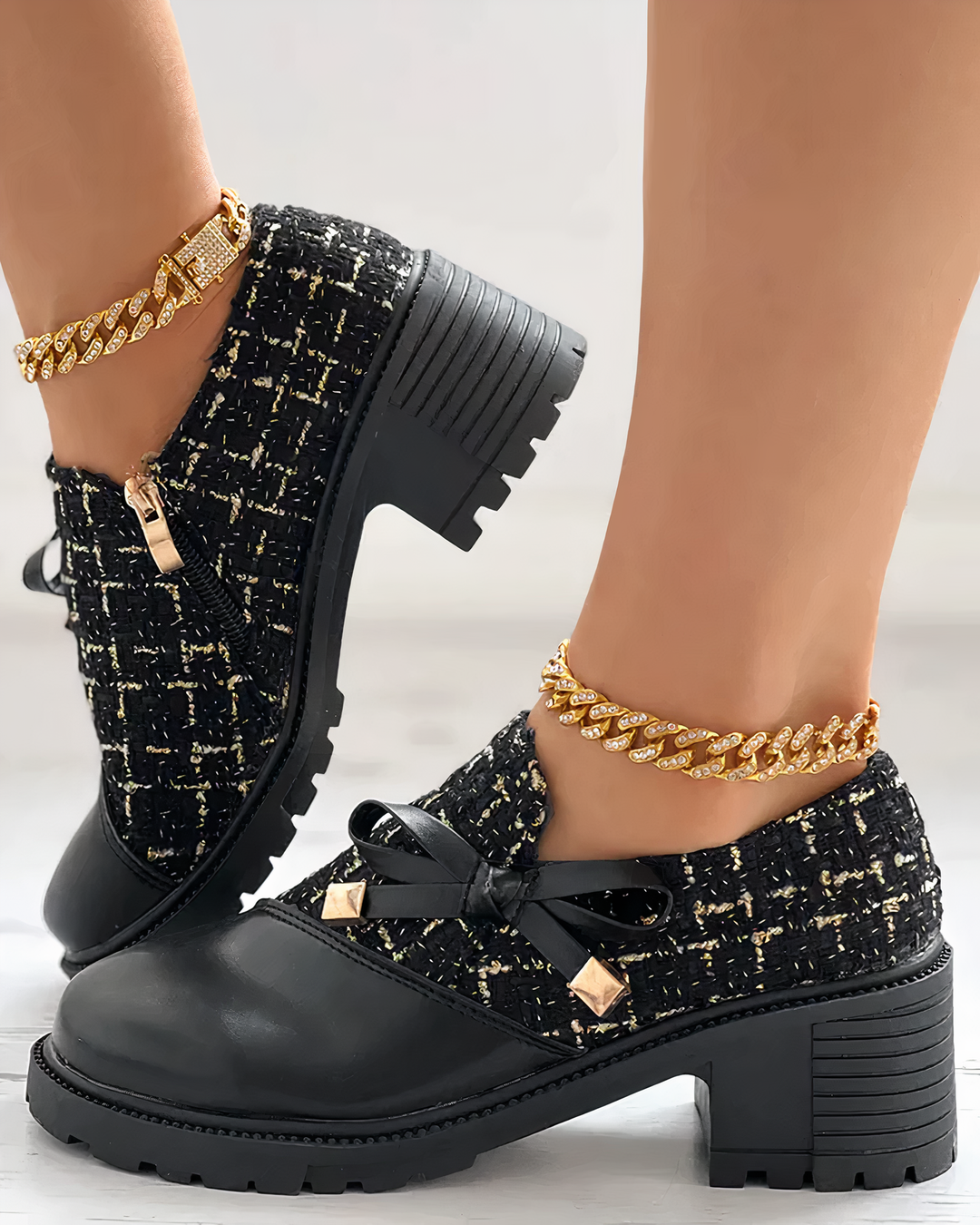 Lune London | Thick heels with tip