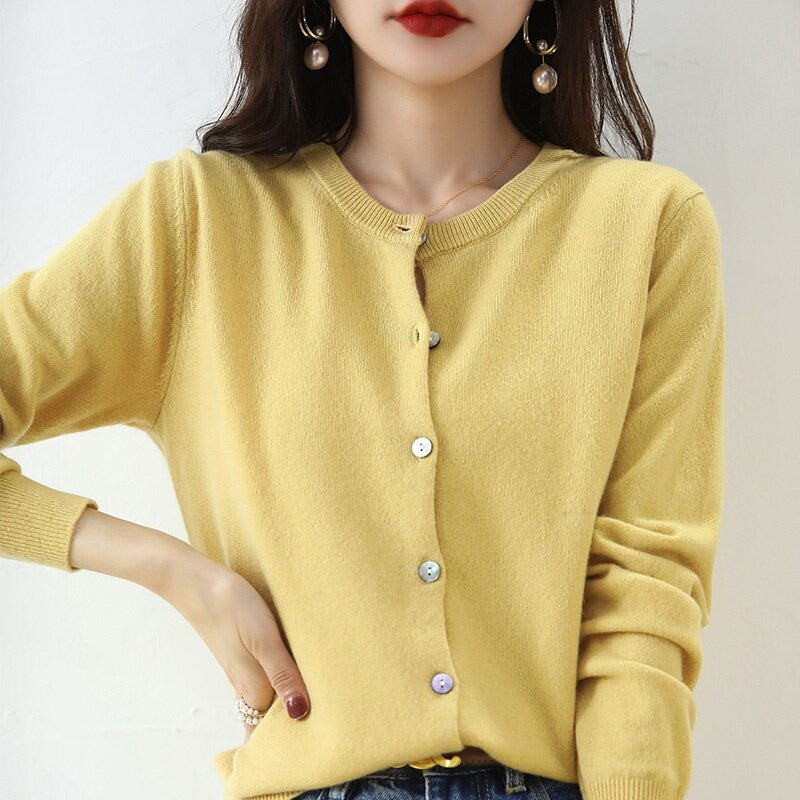Lune London | Cardigan - Cardigan doux et confortable pour l'hiver