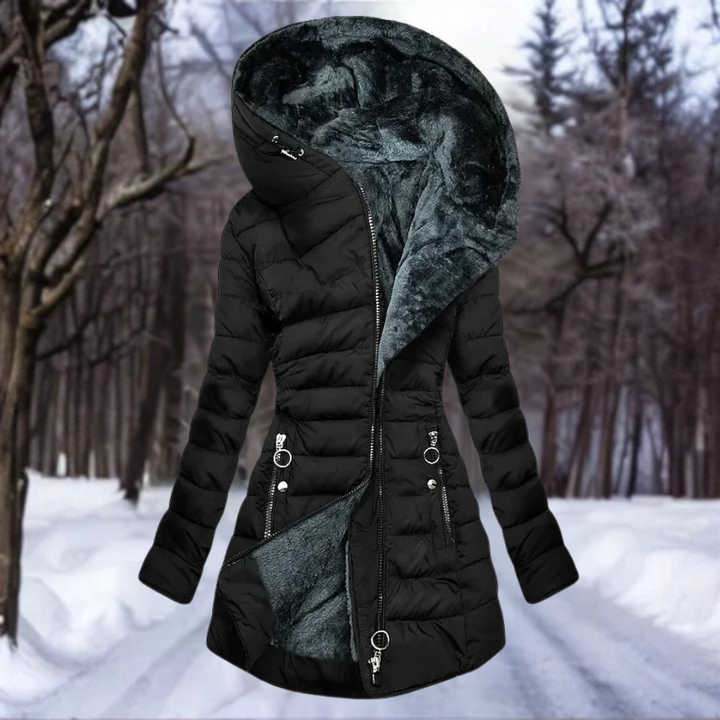 Lune London | Women's plush coat with warm lining