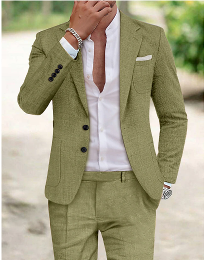 Lune London | Stylish Linen Men's Suit