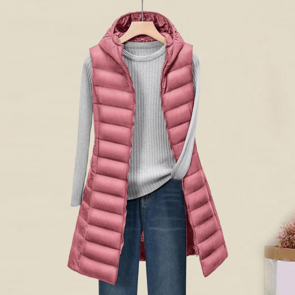 Lune London | Longer Bodywarmer Comfortable, Elegant, Longer Padded Jacket