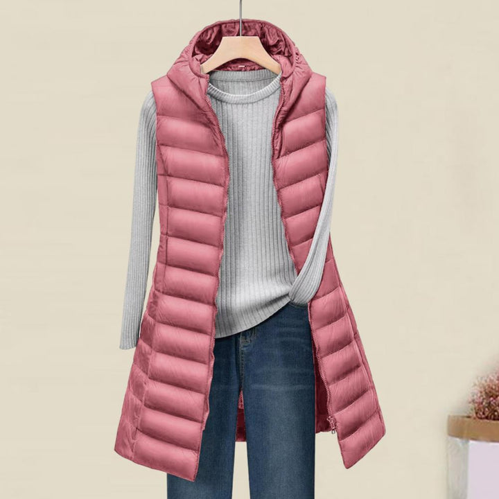 Lune London | Longer Bodywarmer Comfortable, Elegant, Longer Padded Jacket