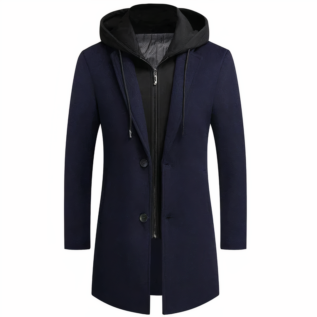 Lune London | Wool Trench Coat for Men