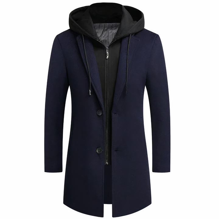 Lune London | Wool Trench Coat for Men