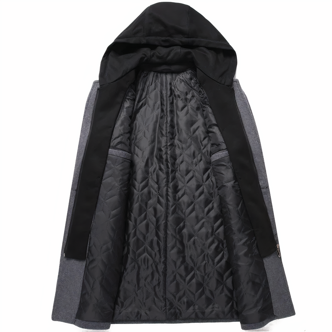 Lune London | Wool Trench Coat for Men
