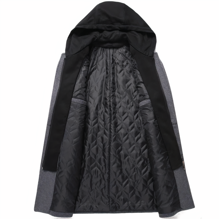 Lune London | Wool Trench Coat for Men