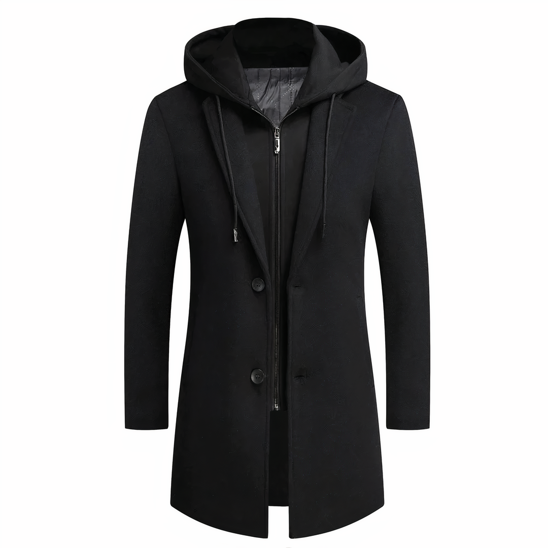 Lune London | Wool Trench Coat for Men
